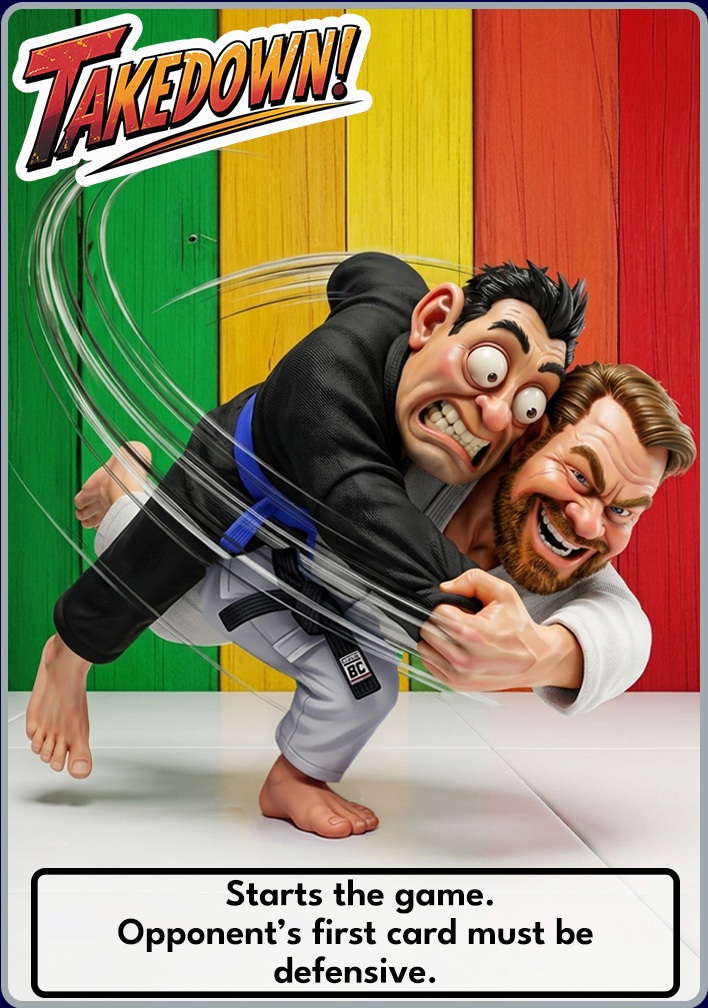 Takedown card
