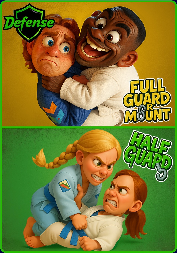 Yellow to green defensive card